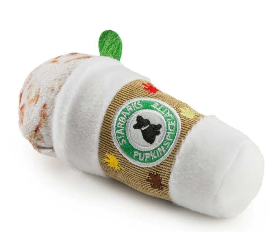 Starbarks Pupkin Spice Latte Plush Dog Toy-Southern Agriculture