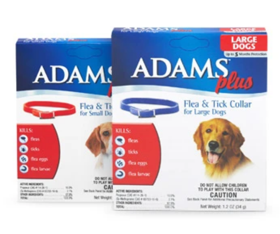 Adams flea shop and tick collar