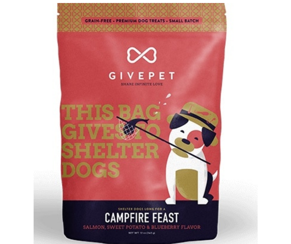 GivePet - Campfire Feast Salmon Sweet Potato & Blueberry Flavor. Dog Treats.-Southern Agriculture
