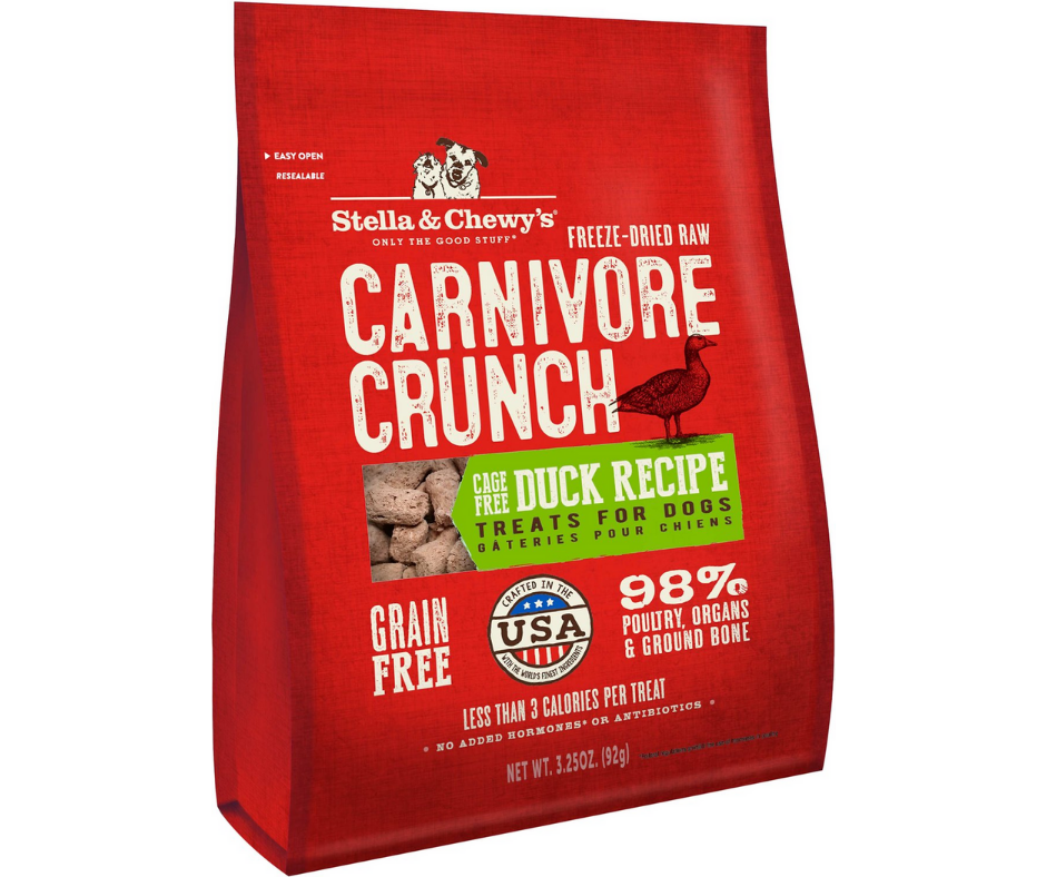 Stella & Chewy's - Duck Carnivore Crunch. Dog Treats.-Southern Agriculture