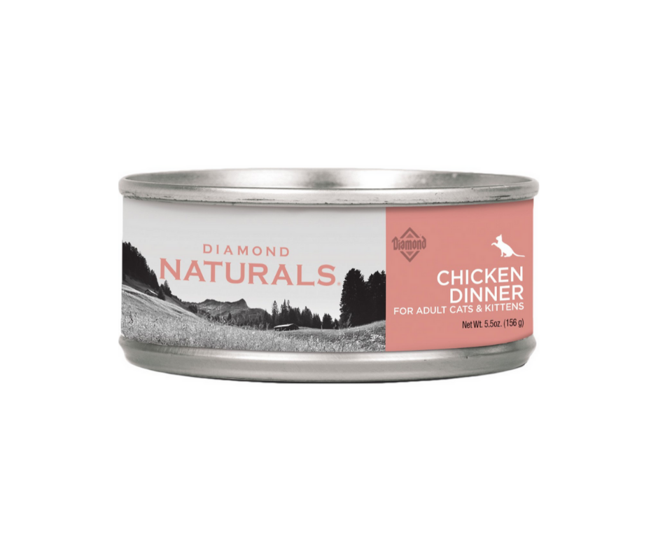 Diamond Naturals - All Cat Breeds, All Life Stages Chicken Dinner Recipe Canned Cat Food-Southern Agriculture