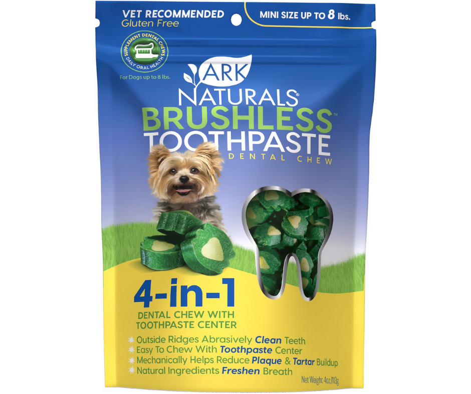 Ark Naturals - Brushless Toothpaste Mini Dental Dog Chews-Southern Agriculture