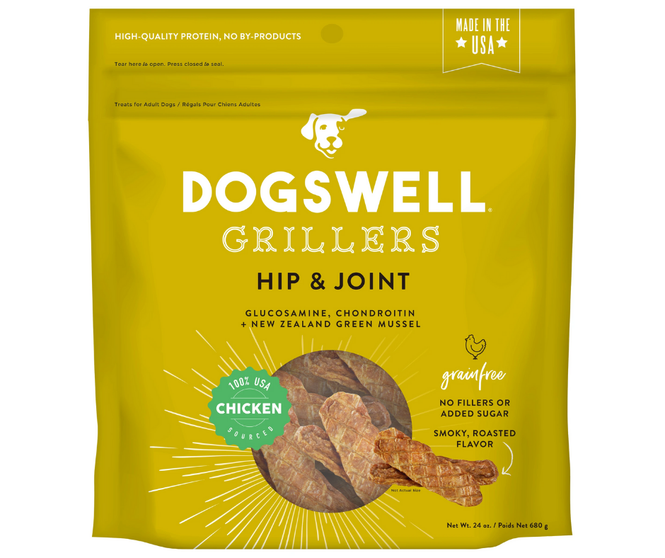 Dogswell - Grillers Hip & Joint Chicken Recipe Grain-Free. Dog Treats.-Southern Agriculture