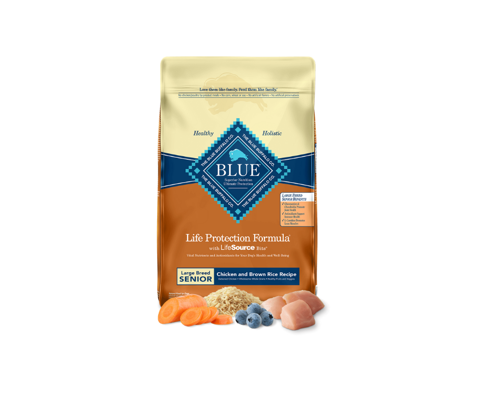 Blue buffalo large breed fish and oatmeal cheap