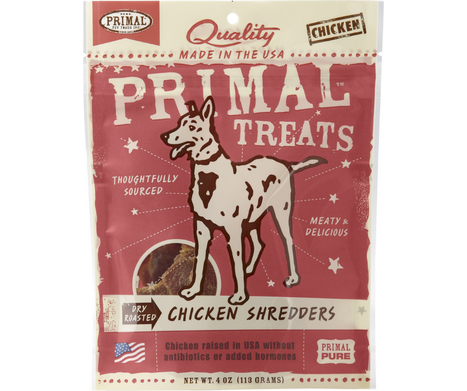 Primal Pet - Chicken Shredders Dry Roasted. Dog Treats.-Southern Agriculture