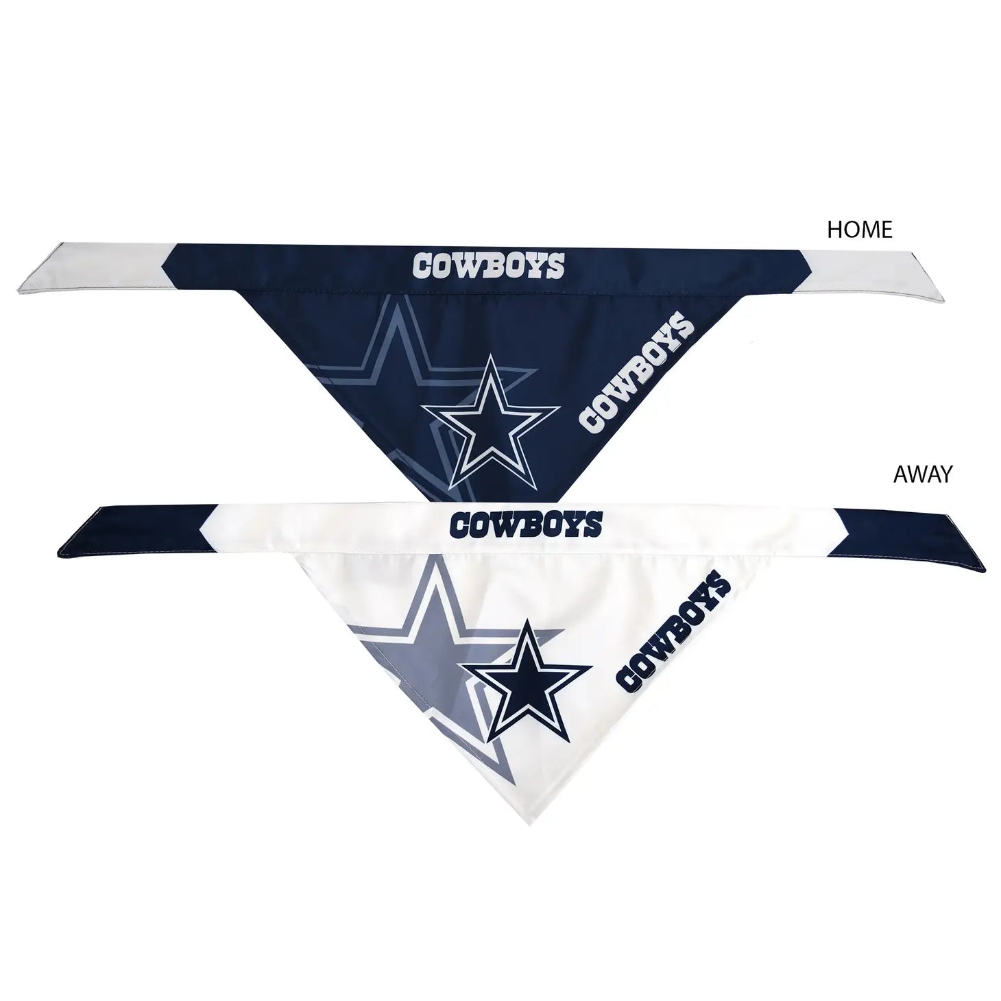 RFID Small Stadium Crossbody: Blue/Gray Bandana w/Dallas Cowboys