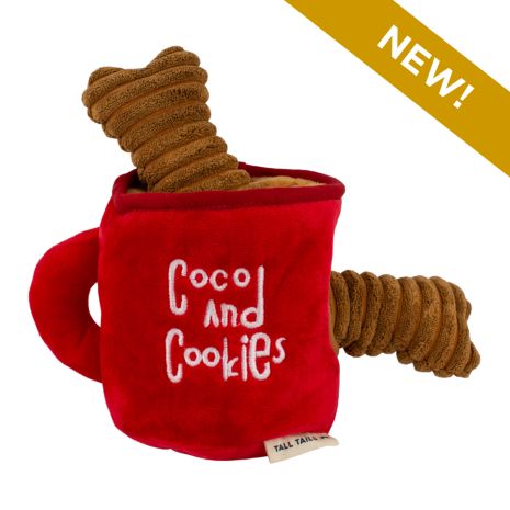 Tall Tails - Mug Coco & Cookies Burrow With Two Bone-Shaped Cookie Toys