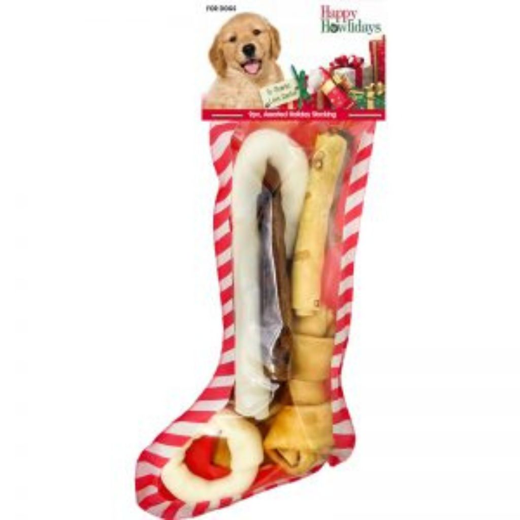 Pet Factory - Holiday Stocking Beefhide