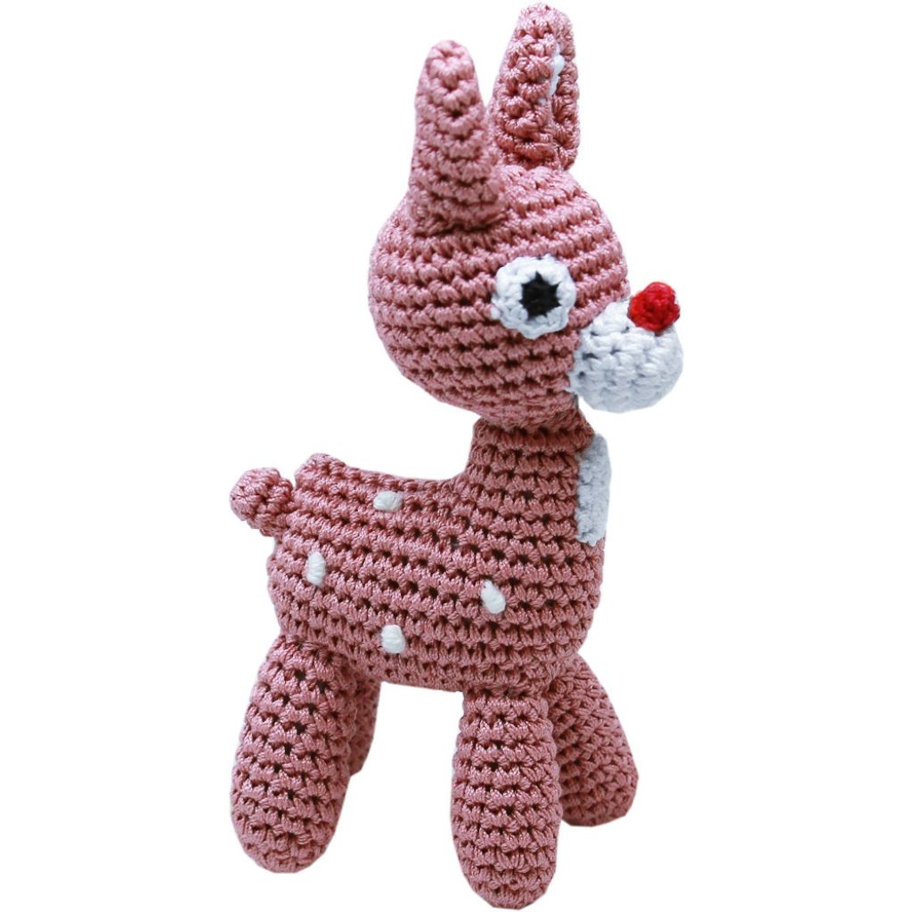 Knit Knacks Rudy The Reindeer Organic Cotton for Small Dogs