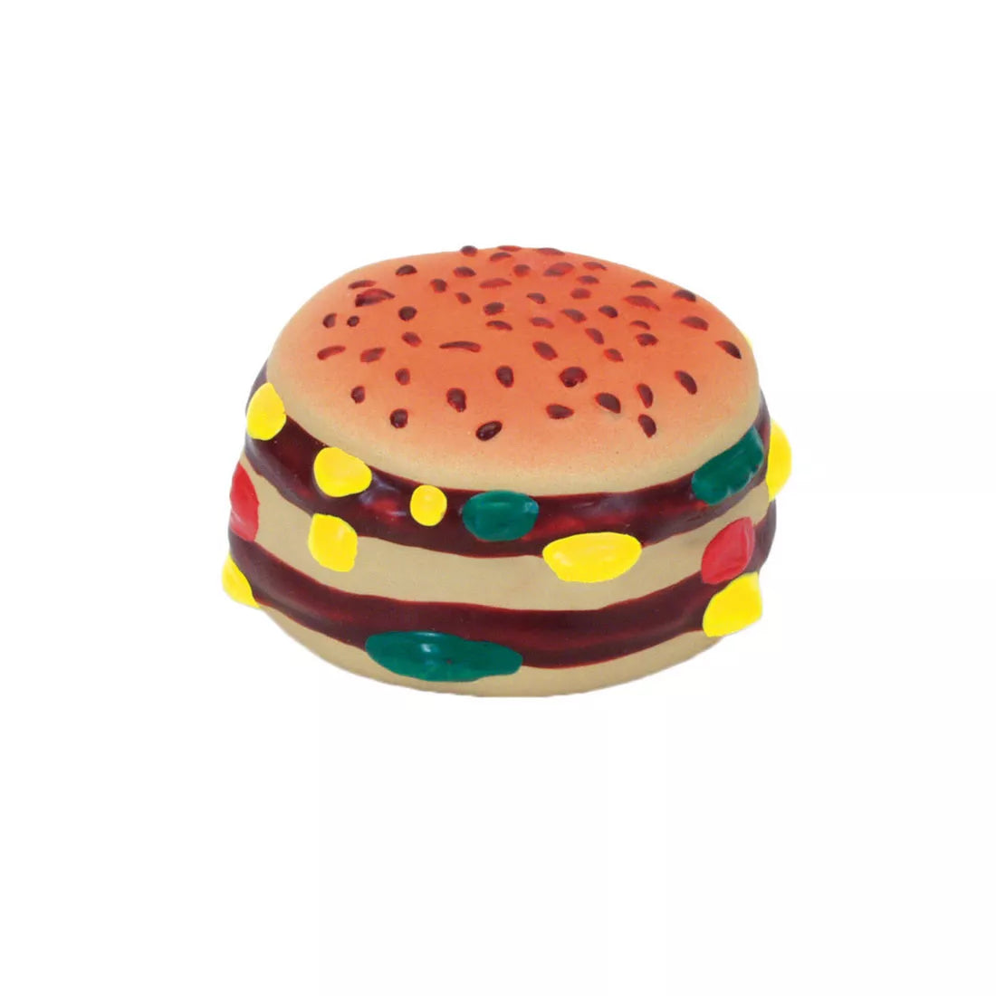Coastal - Hamburger Latex Dog Toy
