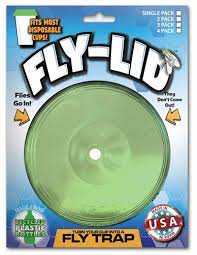 Fly-Lid Fly Trap