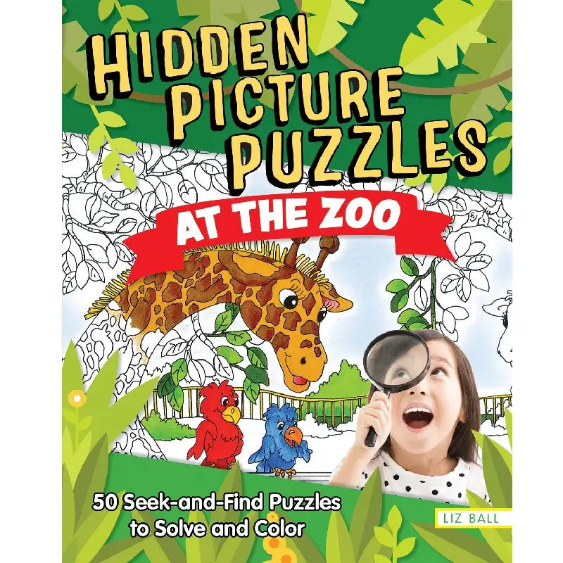Wellspring - Activity Book Hidden Picture	Puzzles At the Zoo