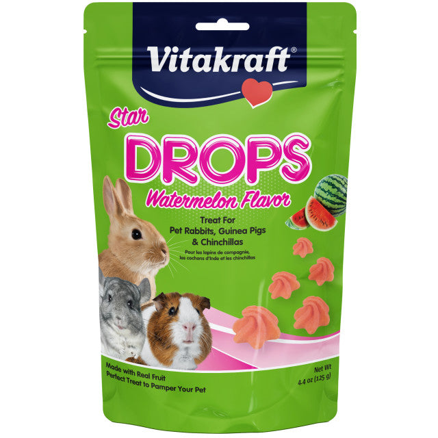 Vitakraft - Drops Small Animal Watermelon Flavor Treat