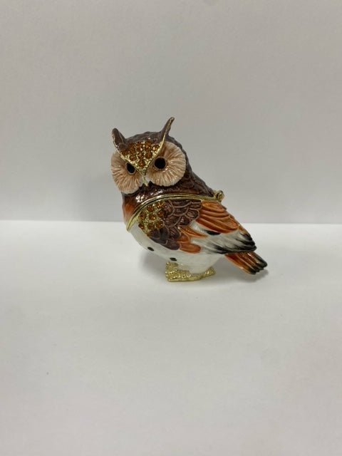 Kubla Crafts - Owl Trinket Box