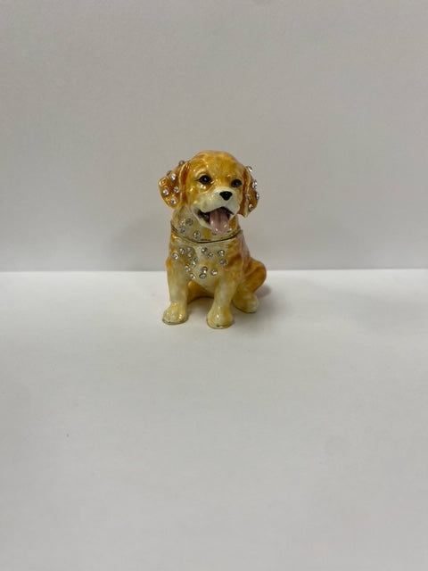 Kubla Crafts - Yellow Lab Trinket Box
