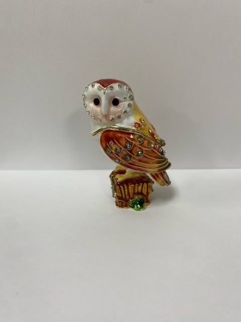 Kubla Crafts - Owl Trinket Box