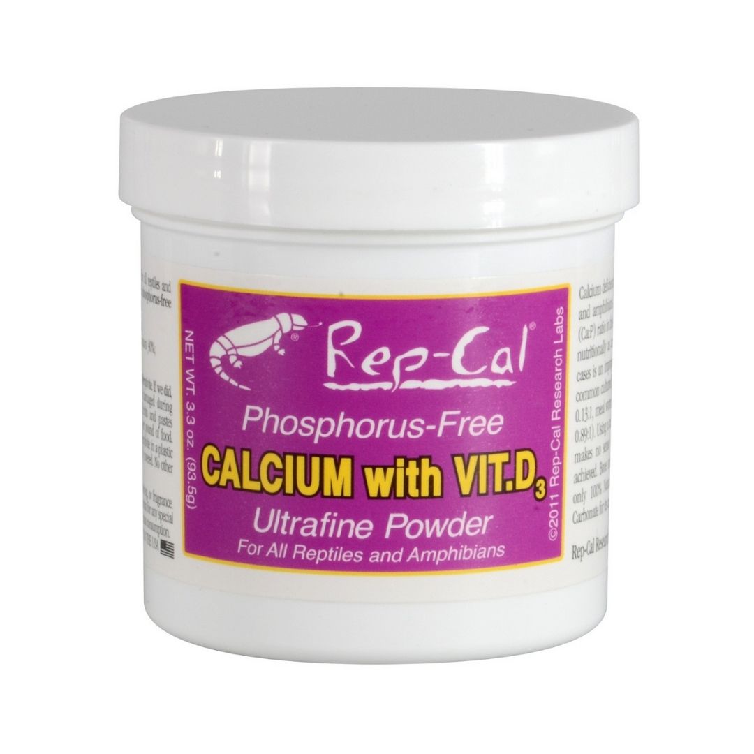 UltraFine Phosphorus-Free Calcium with Vitamin D3 for Reptiles and Amphibians-Southern Agriculture