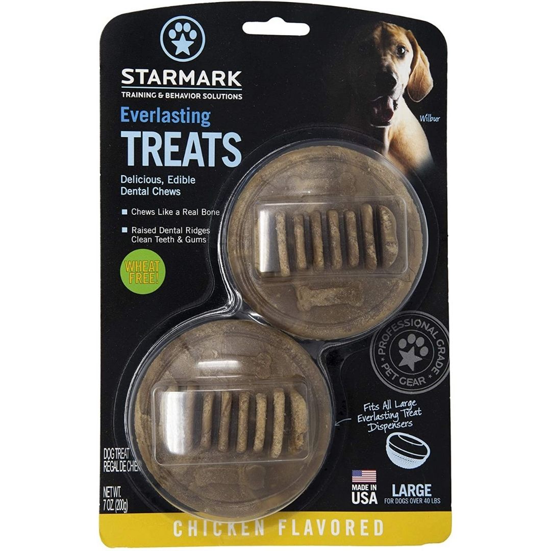 Starmark - Everlasting Treat Ball Chicken 2 pack Dog Treats-Southern Agriculture