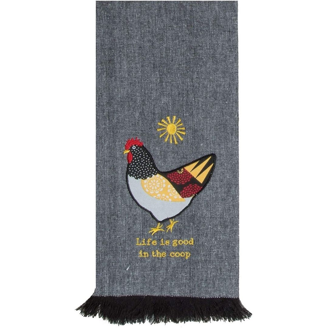 Kay Dee Designs - Farm Charm Chicken Tea Dish Towel-Southern Agriculture