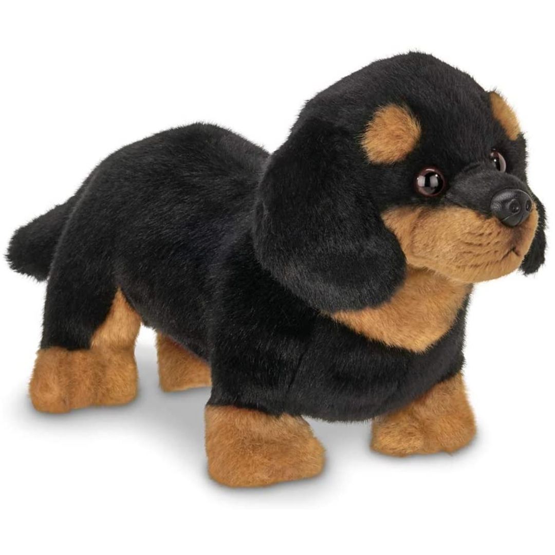 Animal Alley, Toys, Animal Alley Dachshund Weiner Dog Plush Black Tan  Realistic Stuffed Animal Toy