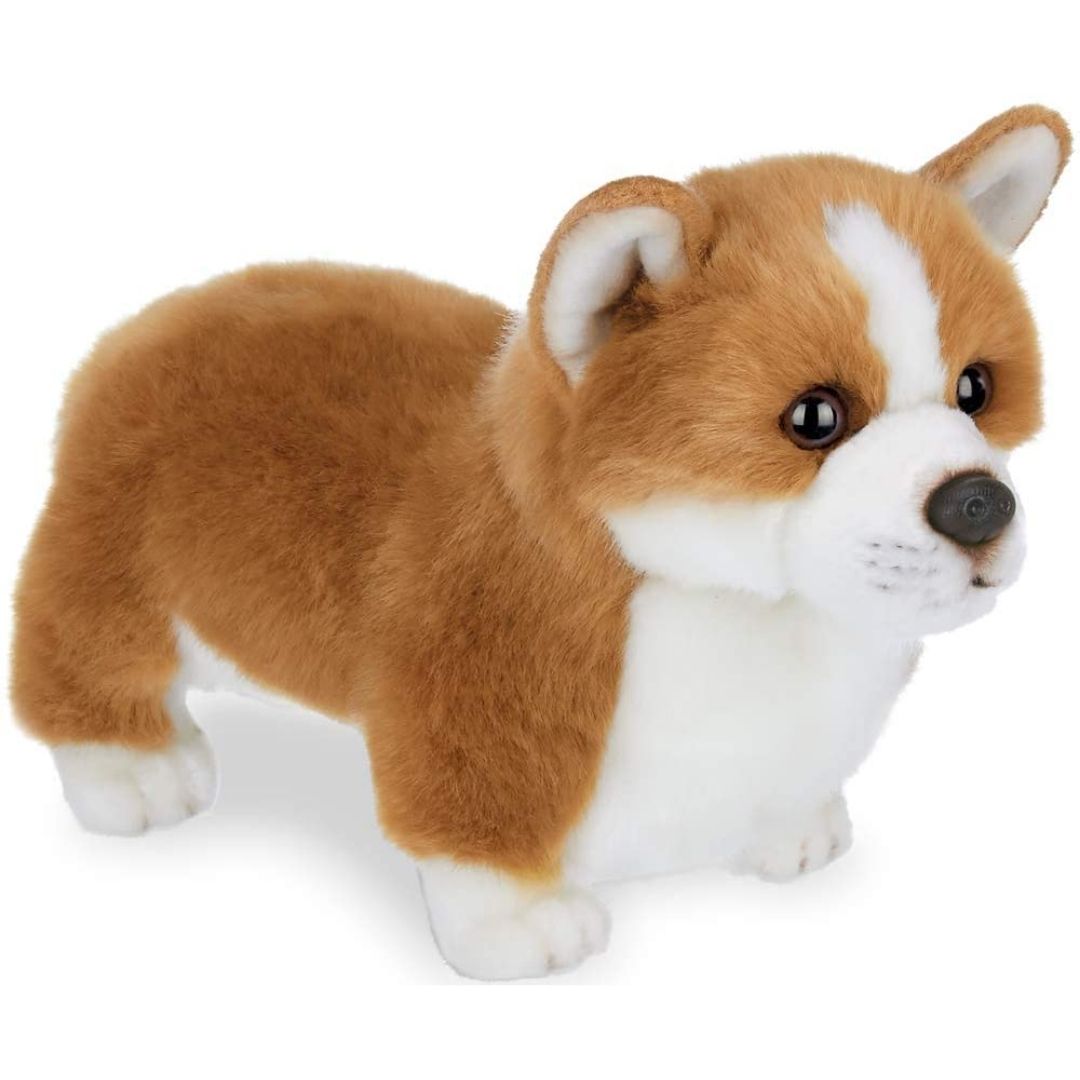 Bearington Queenie Corgi Plush Stuffed Animal Puppy Dog 13 inch