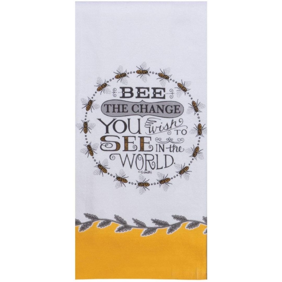 Kay Dee Designs - Bee the Change Terry Towel-Southern Agriculture