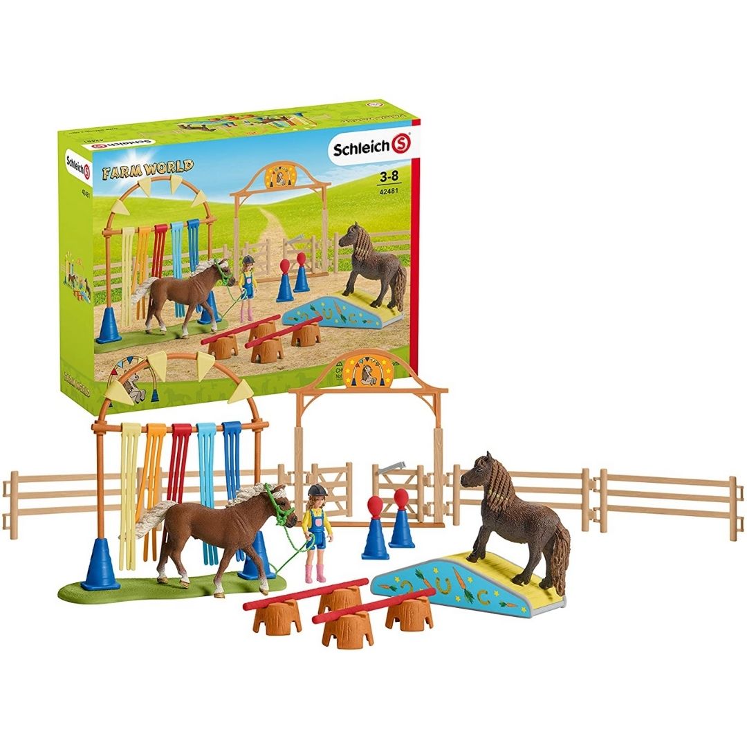 Schleich Farm World - Pony Agility Training günstig kaufen