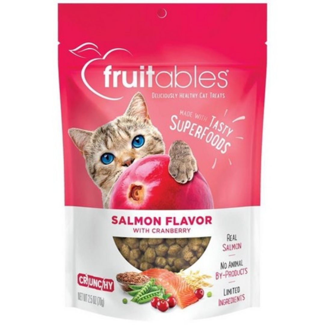 Fruitables - Salmon Flavor with Cranberry Cat Treats-Southern Agriculture