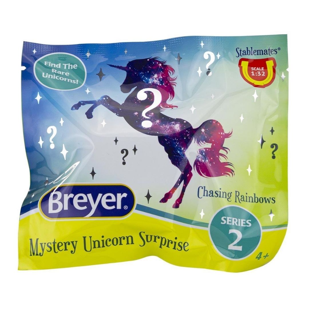 Breyer - Mystery Unicorn Surprise: Chasing Rainbow Toy-Southern Agriculture