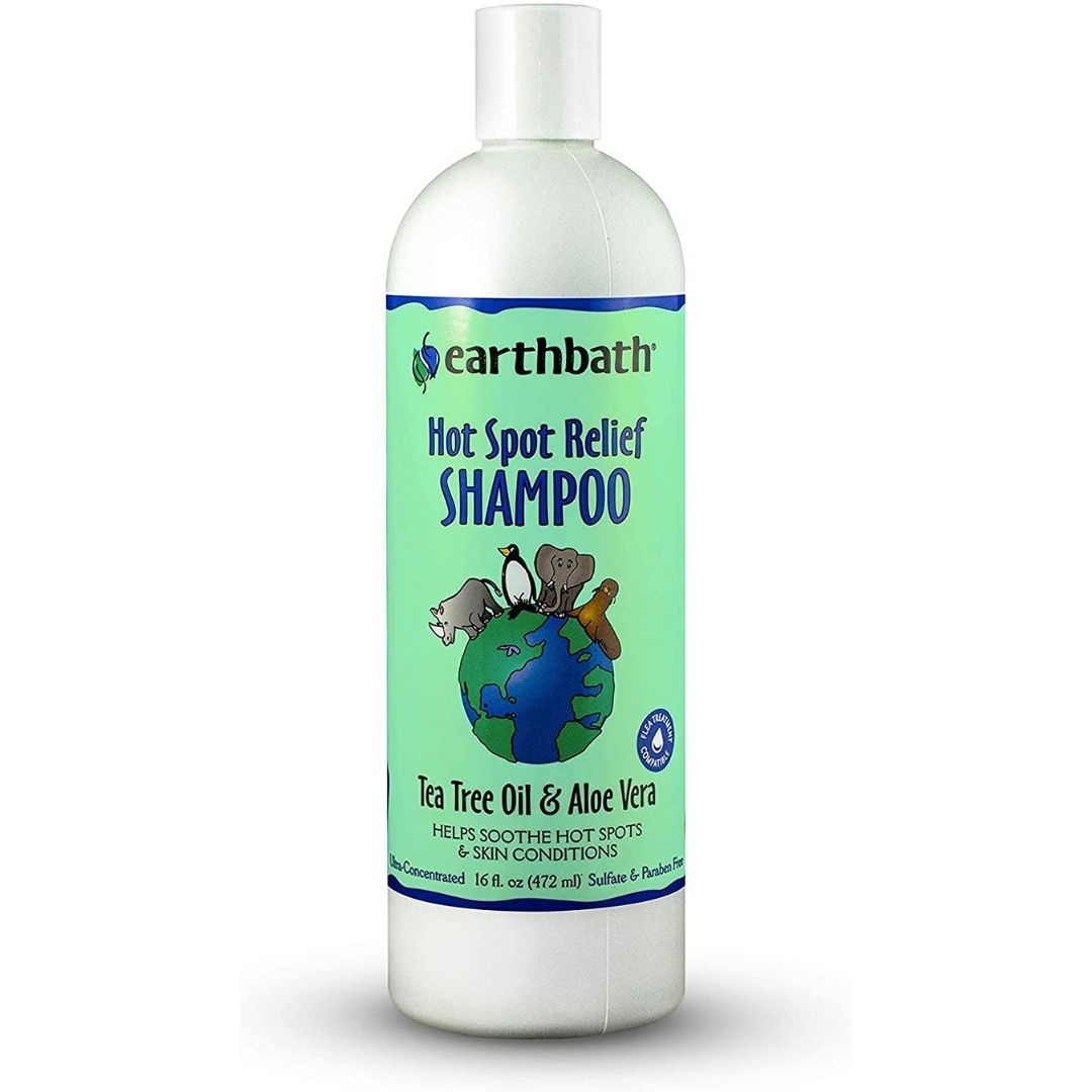 earthbath - Hot Spot Relief Pet Shampoo - Tea Tree Oil & Aloe Vera-Southern Agriculture