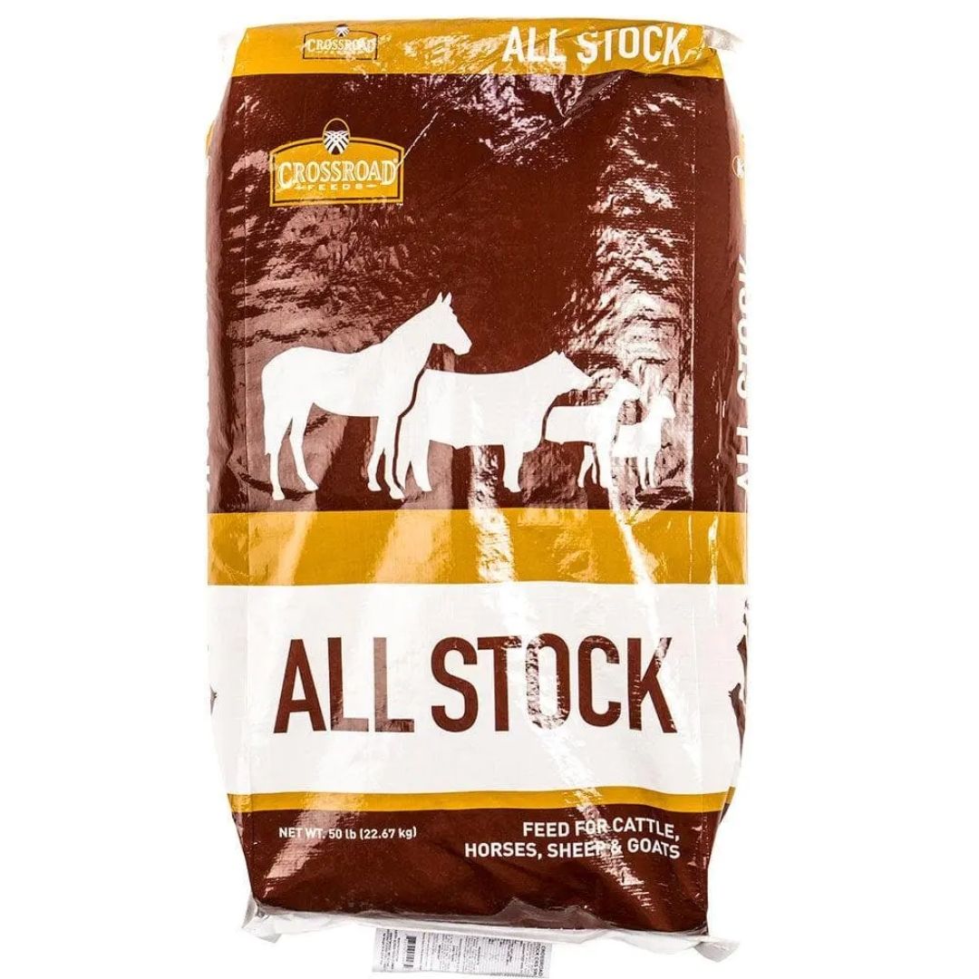 Purina Animal Nutrition - Cross Road All-Stock 12% Sweet Feed Textured-Southern Agriculture