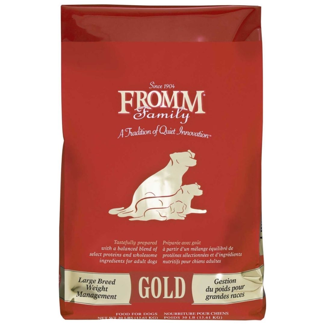 Fromm Gold Large Breed Weight Management Dry Dog Food 30 lbs