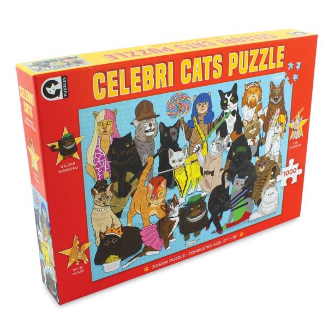 Celebri Cats 1,000 Piece Puzzle