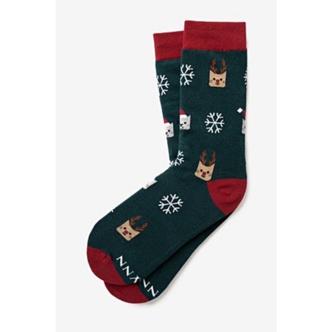 Wild Attire Alynn Santa Claws Socks