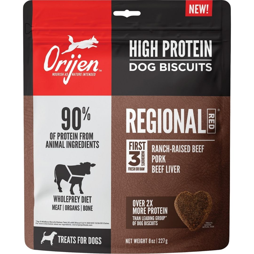 Champion Petfoods Orijen - High Protein Regional Red Dog Biscuits