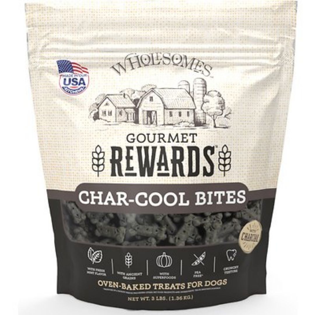 Wholesomes Char-cool Bites Biscuit Dog Treats