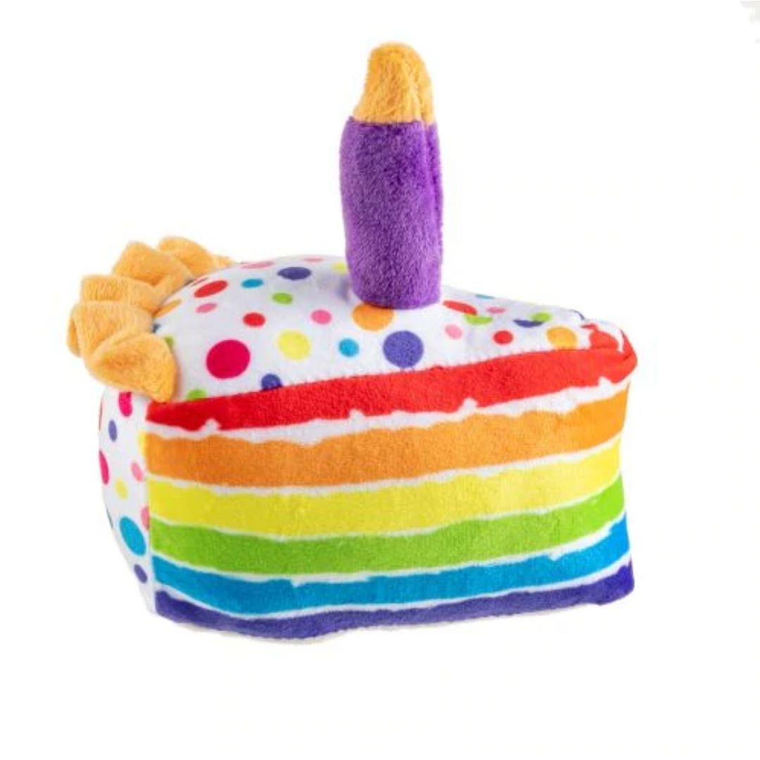 Haute Diggity Dog - Birthday Cake Slice Dog Toy
