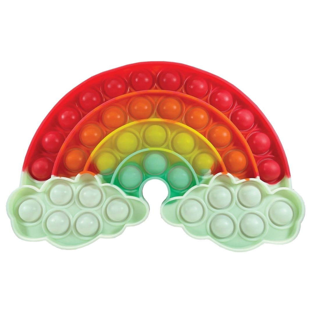 Streamline - Glow-in-the-Dark Rainbow Popper Toy