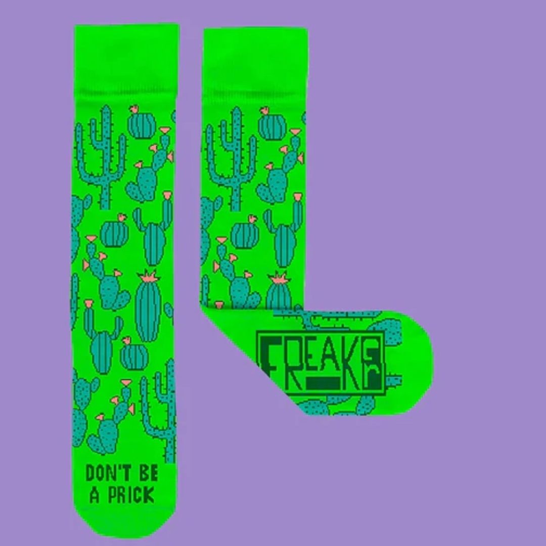 Freaker USA - Don't Be a Prick Cactus Socks