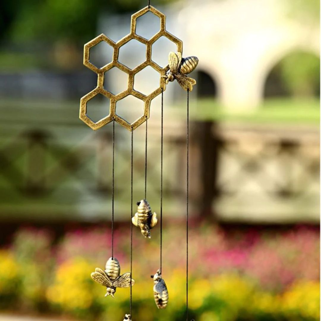 Honeycomb & Bees Windchime