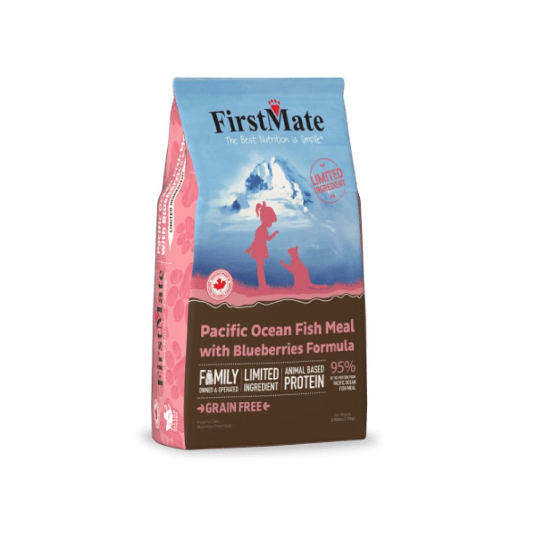First Mate - Pacific Ocean Fish Meal With Blueberries Formula for Cats