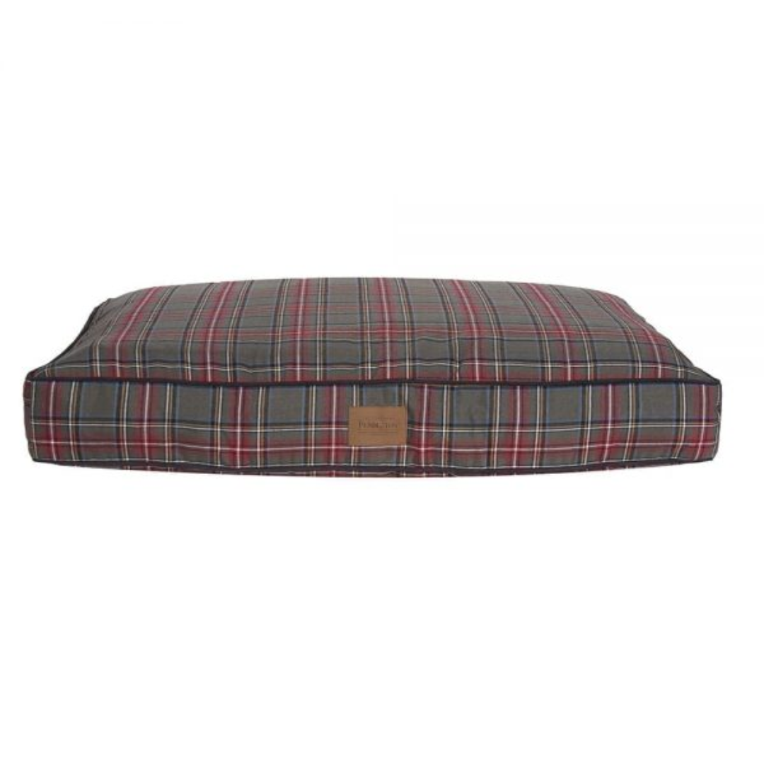 Carolina Pet Company - Pendleton Grey Stewart Tartan Plaid Pet Napper Dog Bed