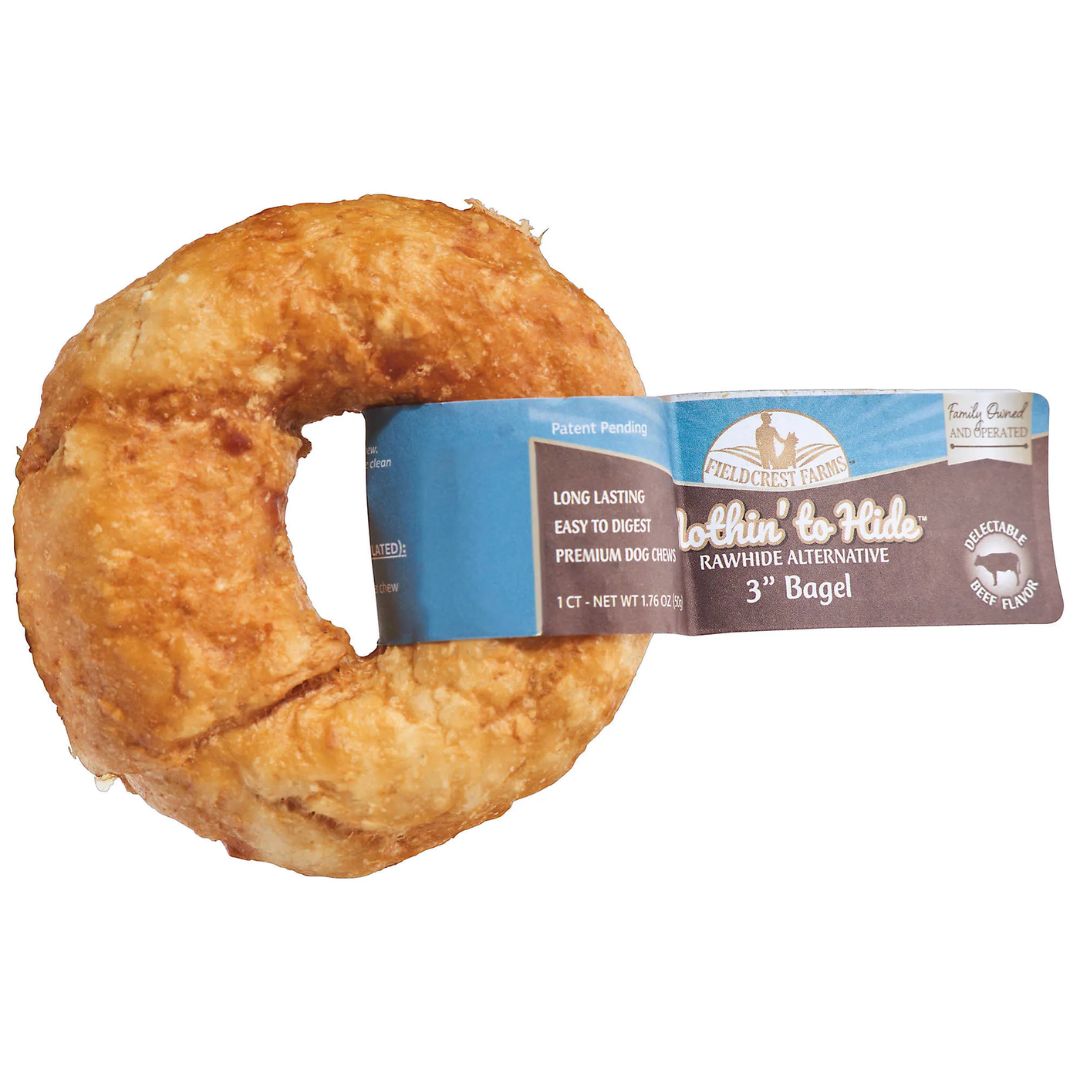 Fieldcrest Farms - Fieldcrest Farms Nothin' To Hide Beef Bagel Dog Chew