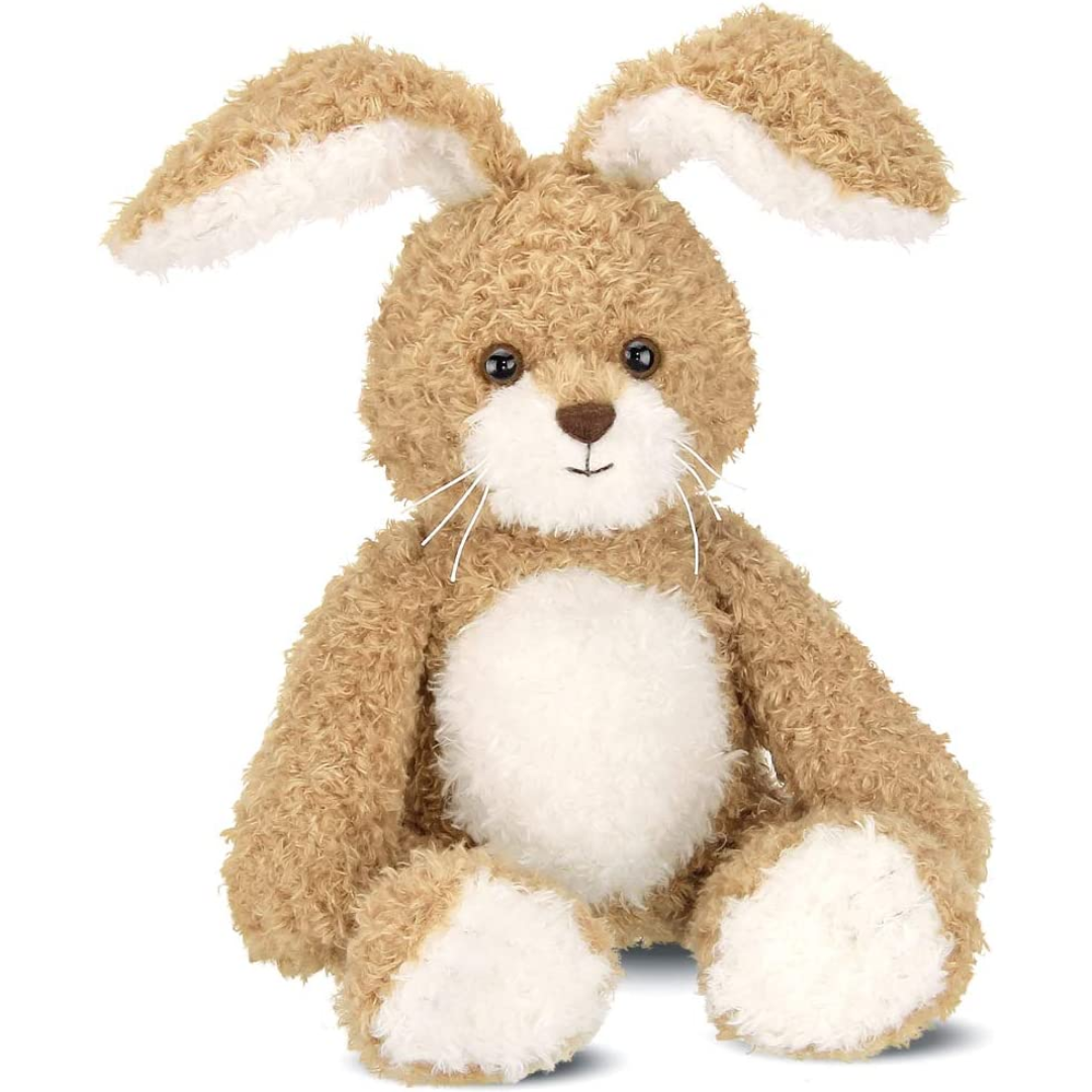 Bearington Collection Scruffles the Brown Bunny Stuffed Animal