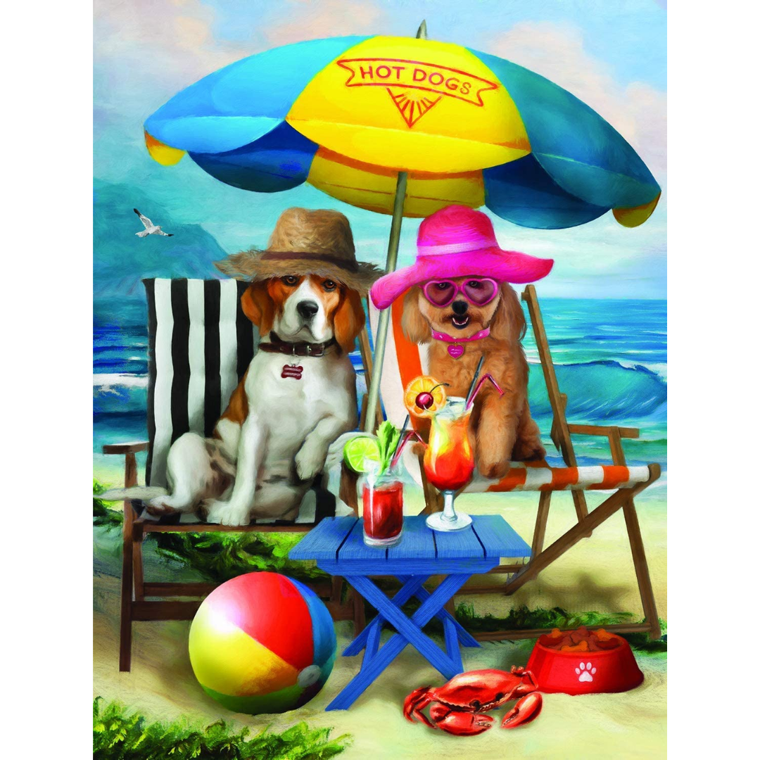 Beach Dogs Puzzle