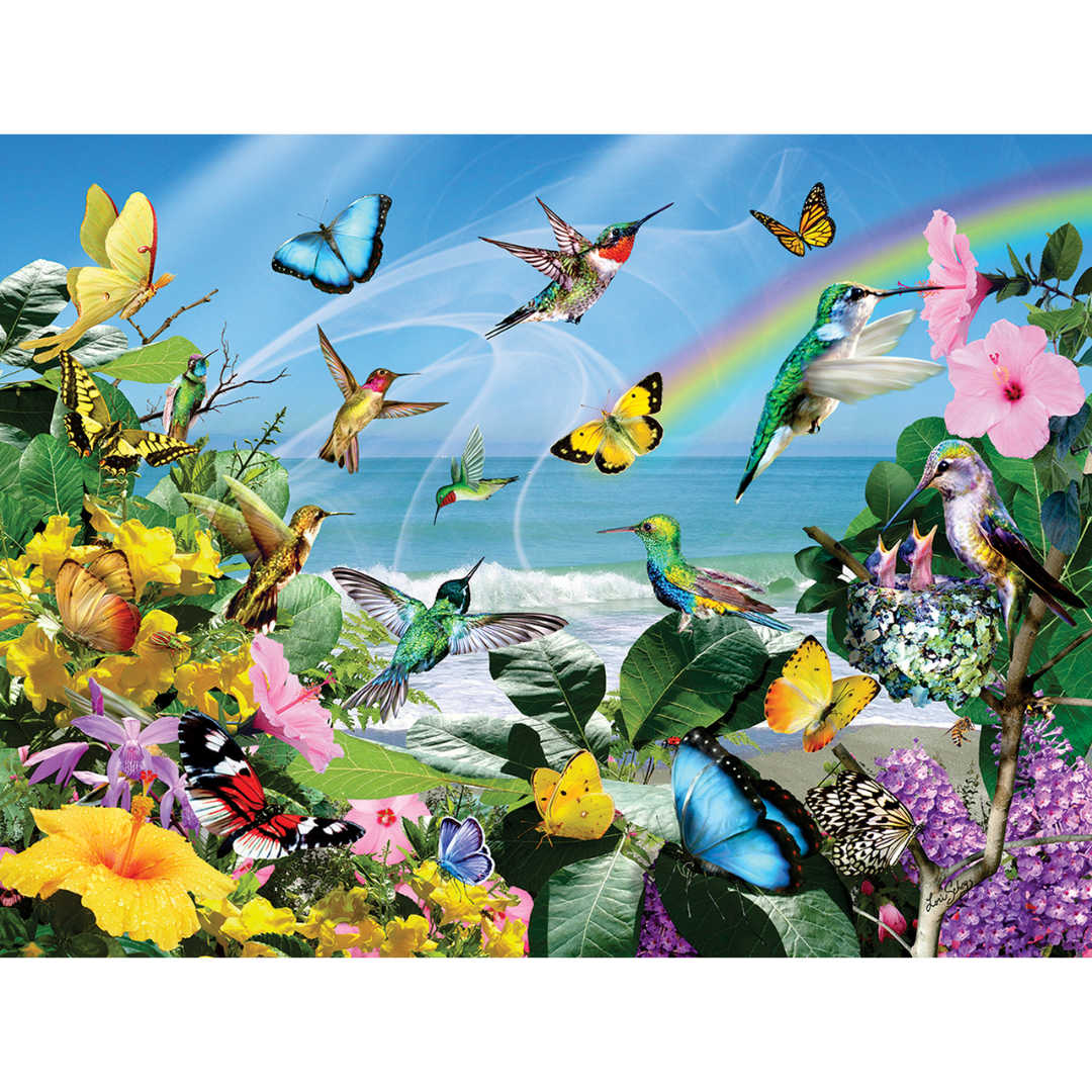Hummingbirds at the Beach Puzzle