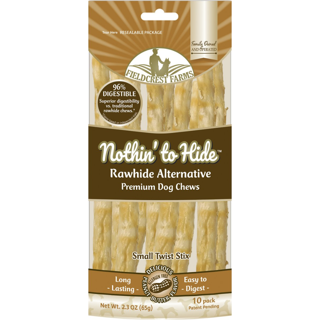Fieldcrest Farms - Nothin' To Hide Peanut Butter Twists Dog Treats