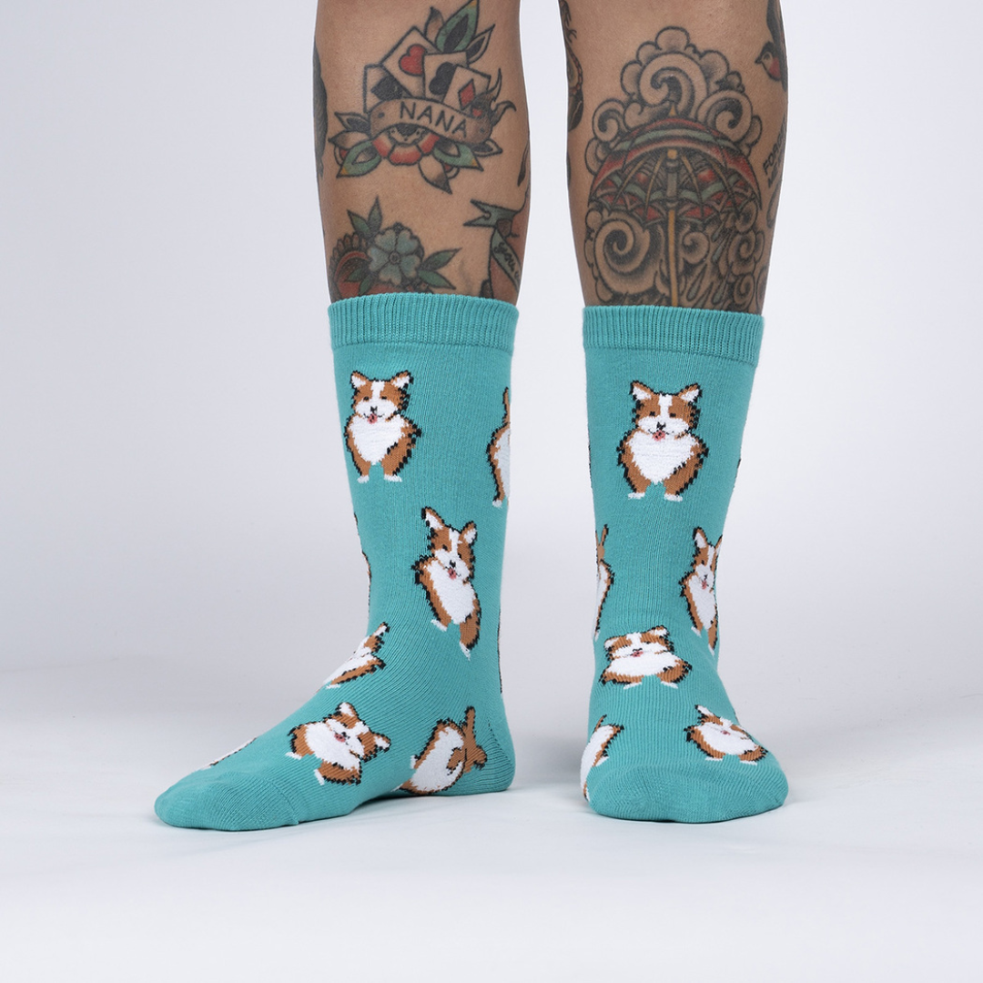 Sock It To Me - Nothin' Butt Corgis Socks