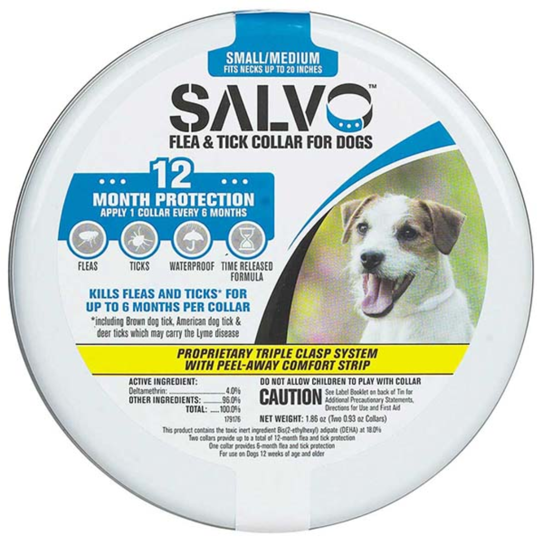 K & K Vet Products - Salvo Flea & Tick Dog Collar