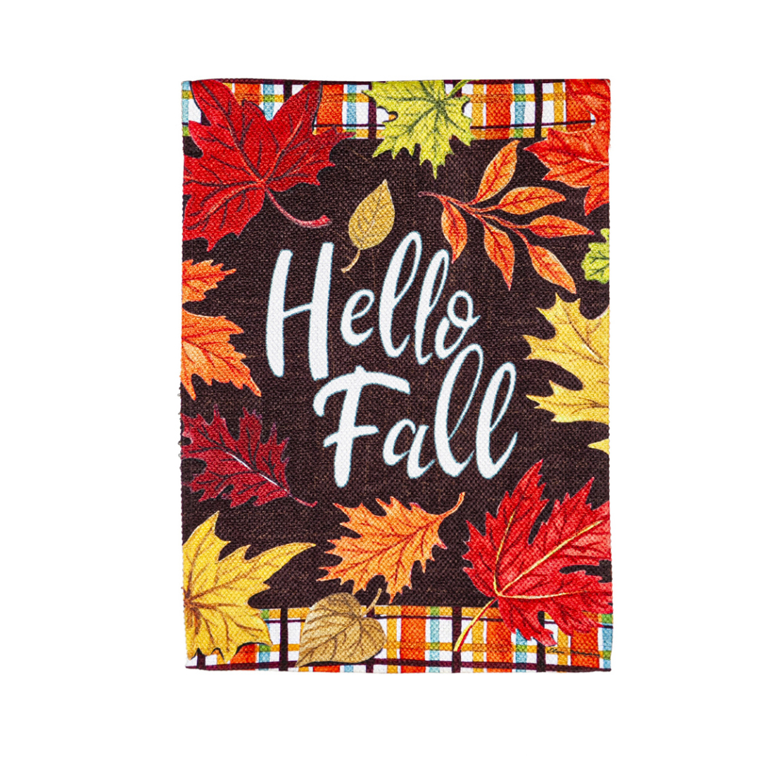 Evergreen Enterprises - Hello Fall Garden Flag